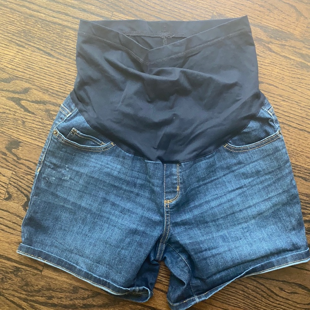 Maternity Jean Shorts